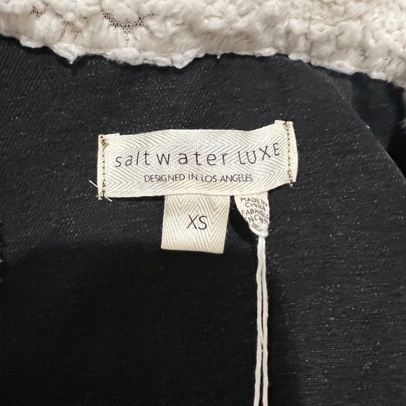 Women’s Sherpa black denim jacket - Picture 4 of 6